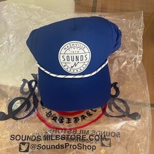 Nashville Sounds 47 Baseball Cap Blue